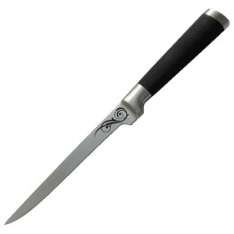 MALLONY Нож с прорезиненной рукояткой MAL-04RS филейный, 12,5 см. 985364-SK