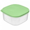 Контейнер для продуктов Verona квадратный 0,42 л с гибкой крышкой (светло-зеленый) 221106017/02
