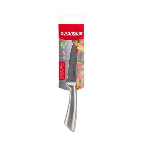 Нож для чистки овощей ATTRIBUTE Steel 9см AKS504
