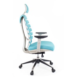 EVERPROF Кресло Ergo Grey Ткань Бирюзовый EP-Ergo Fabric Тurqoise