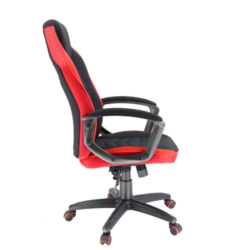 Кресло EVERPROF Stels T Ткань Черный/Красный EP-321 Stels Black/Red