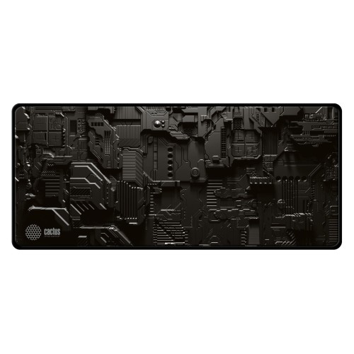 Коврик для мыши Cactus Cyberpunk XXL черный/рисунок 900x400x3мм CS-MP-PRO03ХXL