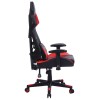 Кресло игровое Cactus CS-CHR-090BLR черный/красный эко.кожа/сетка крестов. нейлон