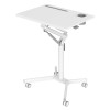 Стол для ноутбука Cactus CS-FDS101WWT столешница МДФ белый 70x52x105см