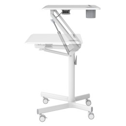 Cactus Стол для ноутбука CS-FDS101WWT столешница МДФ белый 70x52x105см