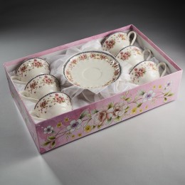 ROSARIO Набор чайный 12 предметов Ф2-024Р/6 Августина в подарочной коробке