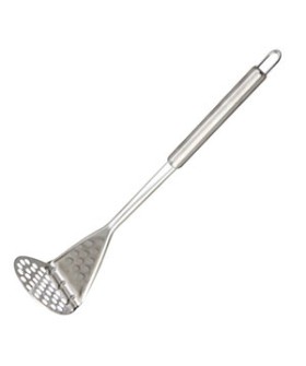 Mallony Картофелемялка из нержавеющей стали, NIMBUS, 21,5*7,5 см, овальная ручка с подвесом. 007415-SK