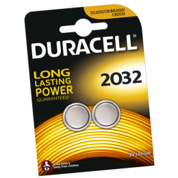Duracell Батарейка щелочная таблетка 2032 по 2шт. 74905