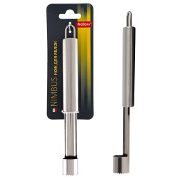 MALLONY Нож для яблок из нержавеющей стали, NIMBUS, 20*2 см, овальная ручка с подвесом. 007419-SK