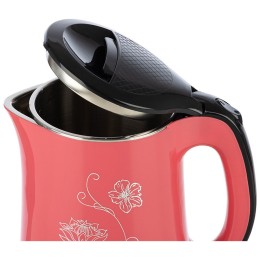 ENERGY Чайник E-265 (1,8 л, диск) розовый, двойной корпус. 164129-SK