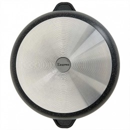 Гардарика Жаровня 32 см с антипригарным покрытием и стеклянной крышкой 1832-04-10 серия Орион