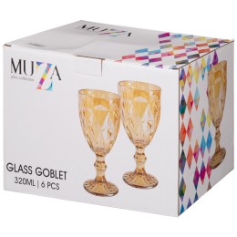 Lefard Набор Бокалов Для Вина ромбо 6шт. 320мл. / В=17 См. 691-023