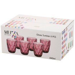 Lefard Набор Стаканов ромбо Из 6шт. Серия muza Color 240мл. / В=10 См 781-124