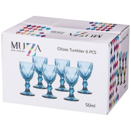 Lefard Набор Рюмок ромбо Из 6шт. Серия muza Color 50мл. / В=10,5 См 781-202