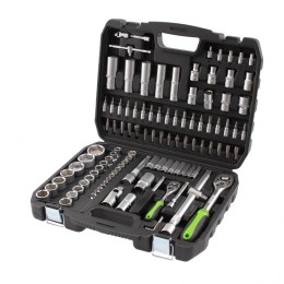 Сибртех Набор инструмента 108 предметов, 1/2, 1/4 13498