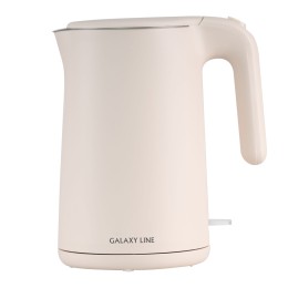 GALAXY Чайник электрический с двойными стенками LINE GL0327 (пудровый)
