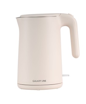 GALAXY Чайник электрический с двойными стенками LINE GL0327 (пудровый)
