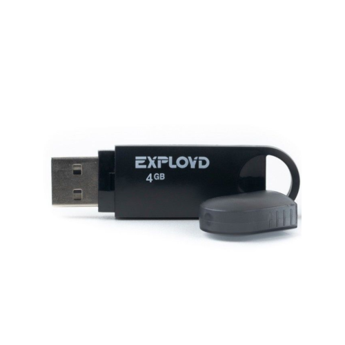 USB флэш-накопитель EXPLOYD 4GB-570 черный