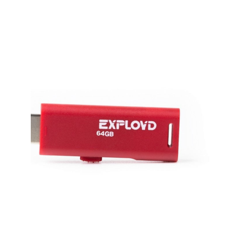 USB флэш-накопитель EXPLOYD 64GB-580-красн.