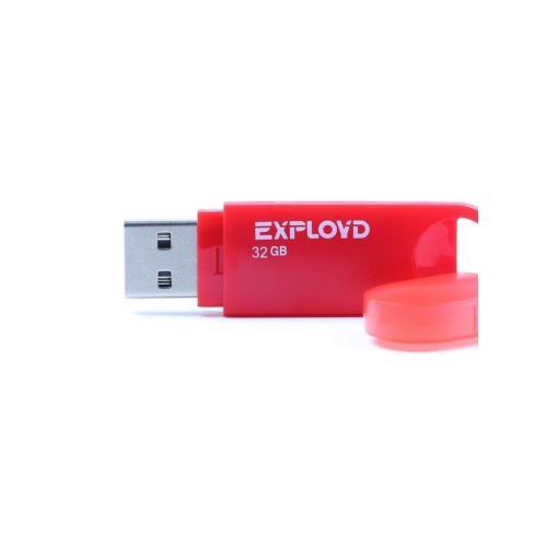 USB флэш-накопитель EXPLOYD 32GB-570 красн.