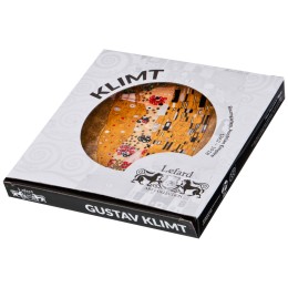 Lefard Тарелка Квадратная Поцелуй (г. Климт) 19 См Золотой 104-512