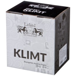 Lefard Кружка Стеклянная С Ситом поцелуй (г. Климт) 350 Мл Золотая 104-515