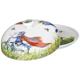 Lefard Блюдо Круглое С Крышкой Русское Поле 23 См 104-727