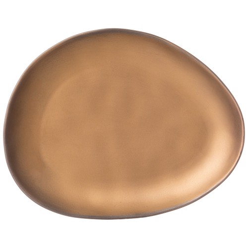 Тарелка Закусочная Bronco Bronze 25*19*2,5 См 474-188
