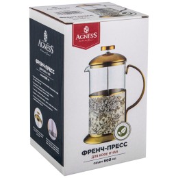 Lefard Френч-пресс Agness royal Garden 600 Мл 894-109