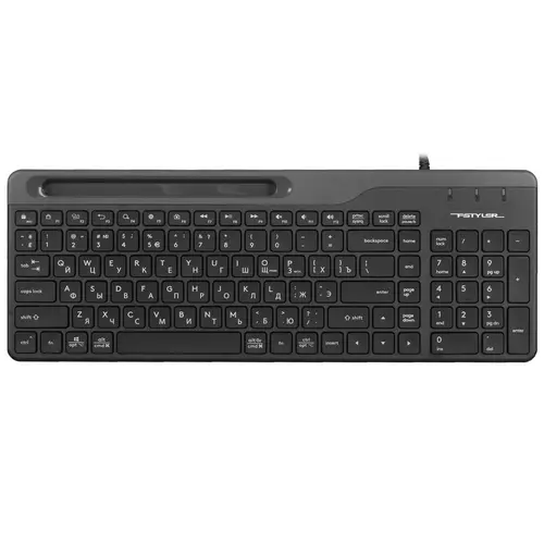 Клавиатура A4Tech FBK25 BLACK черный/серый
