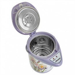 АКСИНЬЯ Чайник-термос электрический 750 Вт, 2,8 л КС-1805 Ирисы