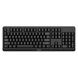 PHILIPS Клавиатура SPK6307BL Wireless Keyboard Black