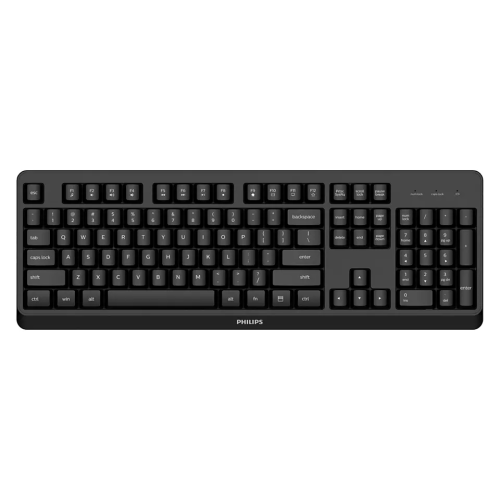Клавиатура PHILIPS SPK6307BL Wireless Keyboard Black