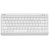 Клавиатура A4Tech FBK11 WHITE белый/серый