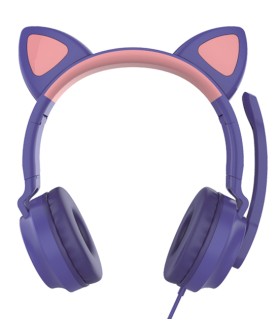 QUMO Гарнитура Game Cat purple (GHS 0036)