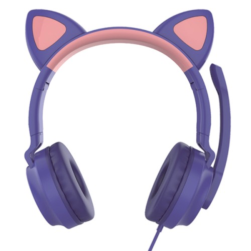 Гарнитура QUMO Game Cat purple (GHS 0036)