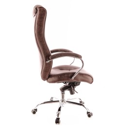 EVERPROF Кресло King M Экокожа Коричневый EC-370 M PU brown