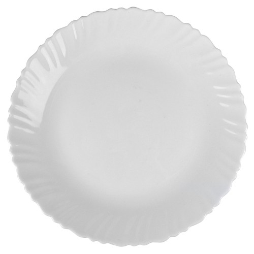 Тарелка обеденная Royal Garden Basic White M d26,5см RG001SS