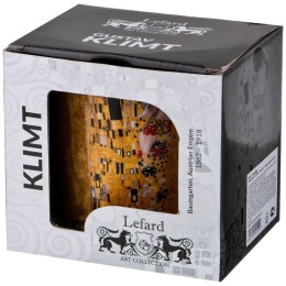 Lefard Кружка поцелуй (г. Климт) 420 Мл Золотой 104-509