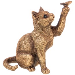 Lefard Статуэтка кошка 12.5*7*13.5 См. Серия bronze Classic 146-1470