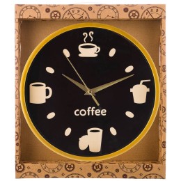 Lefard Часы Настенные Кварцевые chef Kitchen 24,5 См. Диаметр Циферблата=23 См. 220-363