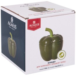 Lefard Блюдо Для Запекания С Крышкой перец 730 Мл. 14*13*17 См. Коллекция il Raccolto 490-454