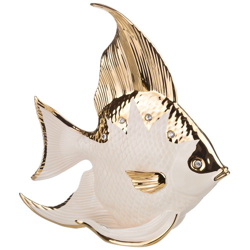 Фигурка золотая Рыбка Высота=27 См. 58-260
