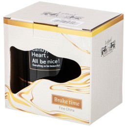 Lefard Кружка break Time 400 Мл Черная 756-257