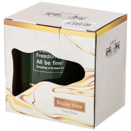 Lefard Кружка break Time 400 Мл Зеленая 756-259