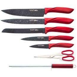 Lefard Набор Ножей Agness С Ножницами И Мусатом На Пластиковой Подставке, 8 Предметов 911-621