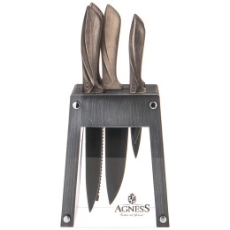 Lefard Набор Ножей Agness монблан На Пластиковой Подставке, 6 Предметов 911-669