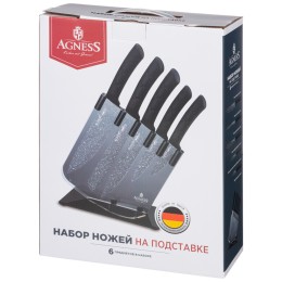 Lefard Набор Ножей Agness На Подставке, 6 Предметов 911-730