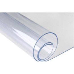 Скатерть/защита для стола жидкое стекло Transparent tablecloth (PVC) 0.6mm 0,8x1метр погонный 76674
