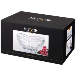 lefard Фруктовница muza Crystal 27,5*16,5 См. Высота=13,5 См. 355-173